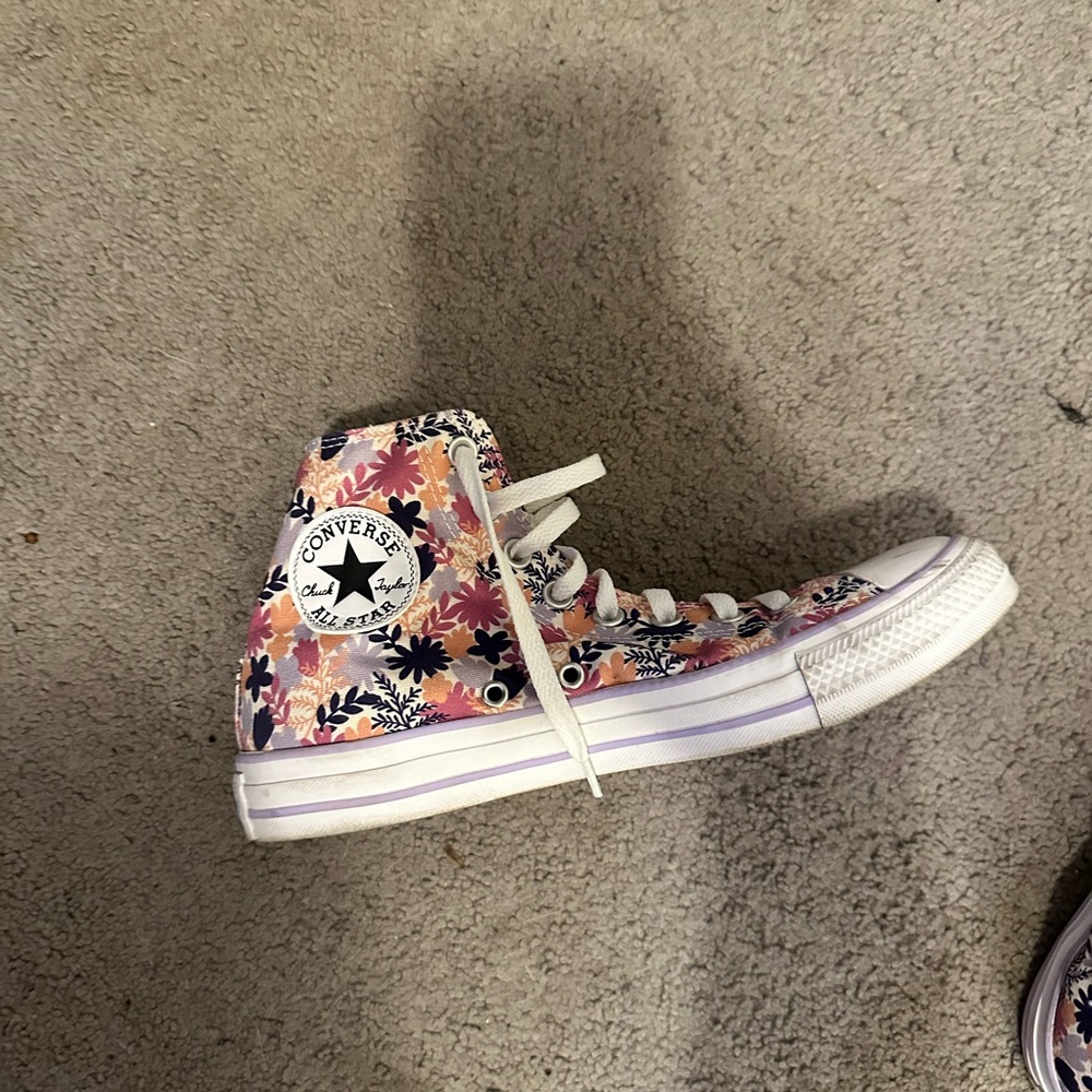 Millie Bobby Brown Collab Converse Multicolor Floral High-Tops